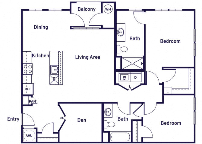 Suite A Floorplan
